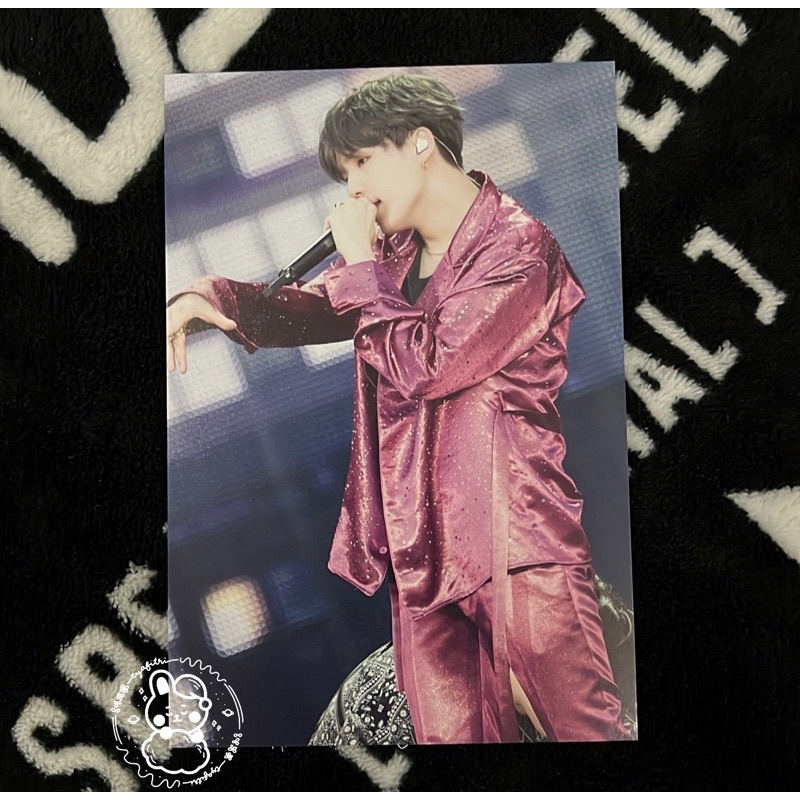BTS SUGA SPEAK YOURSELF JAPAN POSTCARD