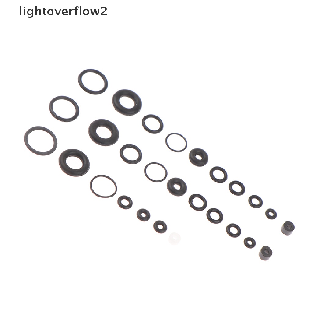 (lightoverflow2) Seal O-Ring Bahan Karet Warna Hitam Untuk Airbrush