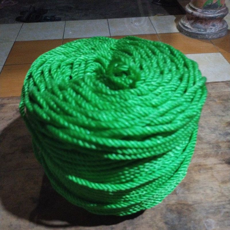 tambang Nilon 5mm warna random 10m/ 15 meter serbaguna