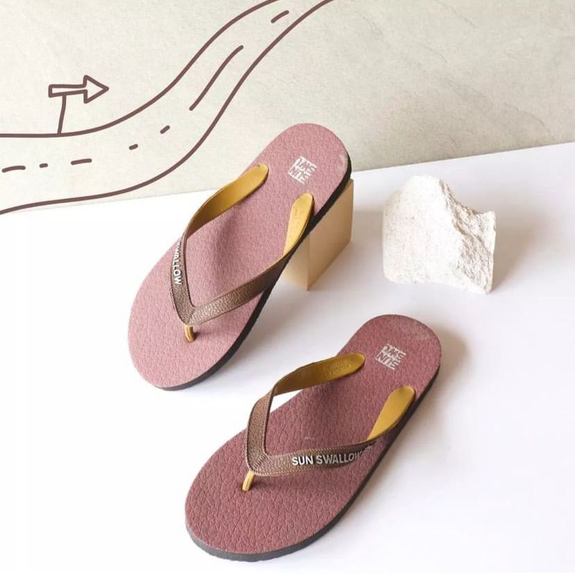 SATUAN Sandal Jepit Sun Swallow Wave TREK