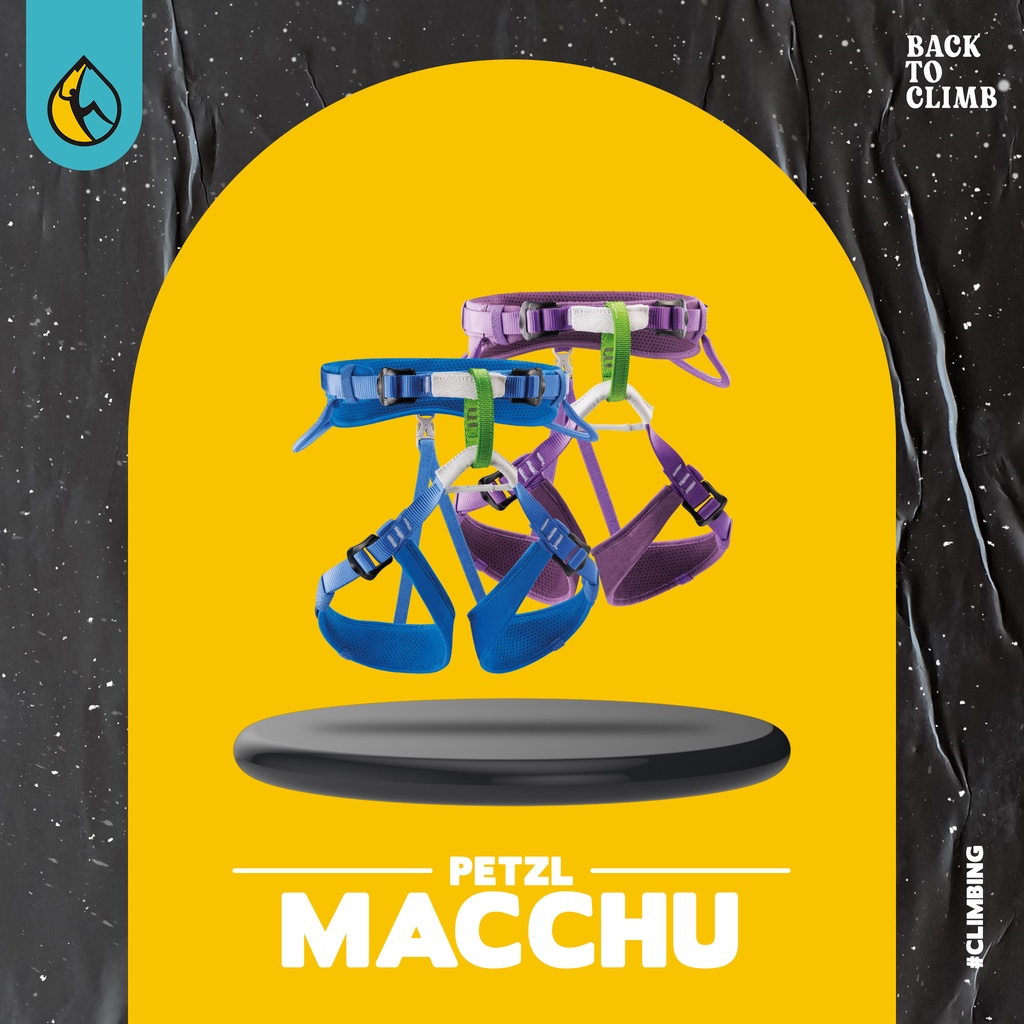 Harness Petzl Machu Kids - Harnes Manjat - Macchu Kids