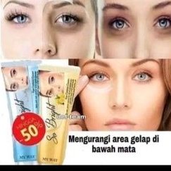 MY WAY SOO BRIGHT Eye Counter Cream obat untuk mata panda