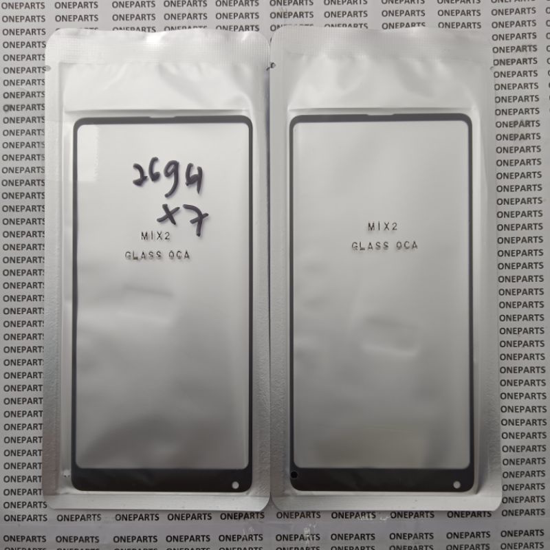 KACA GLASS LCD PLUS LEM OCA XIAOMI MI MIX 2 ORIGINAL