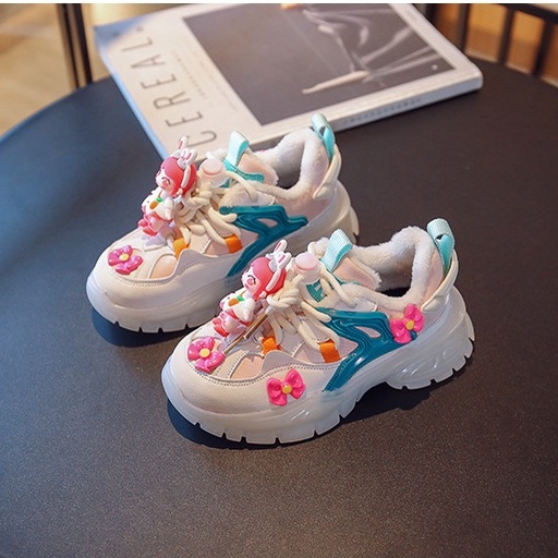 [Tokobig] Akane Sepatu Sneakers Anak Perempuan Ukuran 26-36 Usia 2-8 Tahun