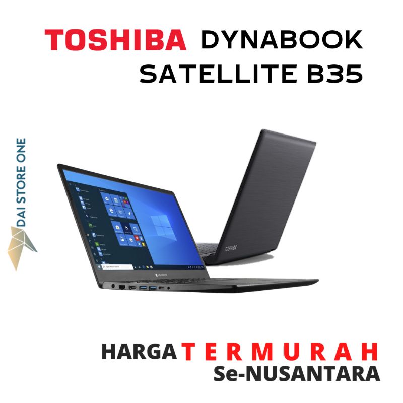 Laptop Murah Toshiba Dynabook B35 Core i3 Gen5 Second Ori Bergaransi