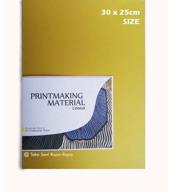 

Karet Lino, Karet Cukil, Karet ukir, Linocut, Linoleum, 25 x 30cm