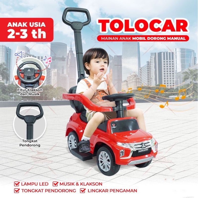 MAINAN MOBIL DORONG ANAK PMB PMB- RIDE ON TOYS