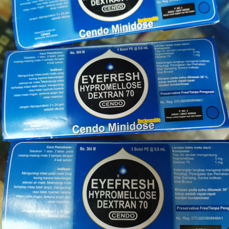 Eyefresh minidose