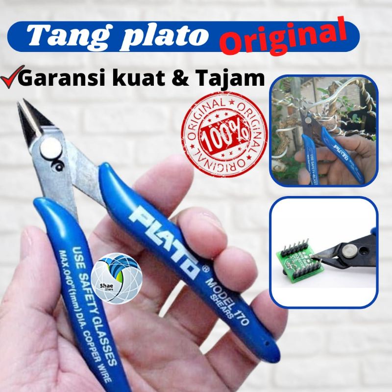 Tang plato tang potong pemotong kawat kabel tang kawat Bonsai