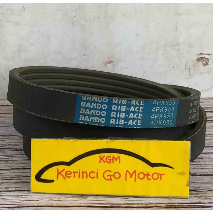 BANDO VAN BELT 4PK 950 RIB BELT TALI KIPAS 4PK-950 FAN BELT ALUR