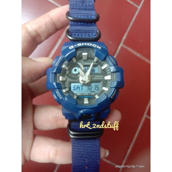 ORIGINAL Casio GSHOCK GA-700 Second Normal