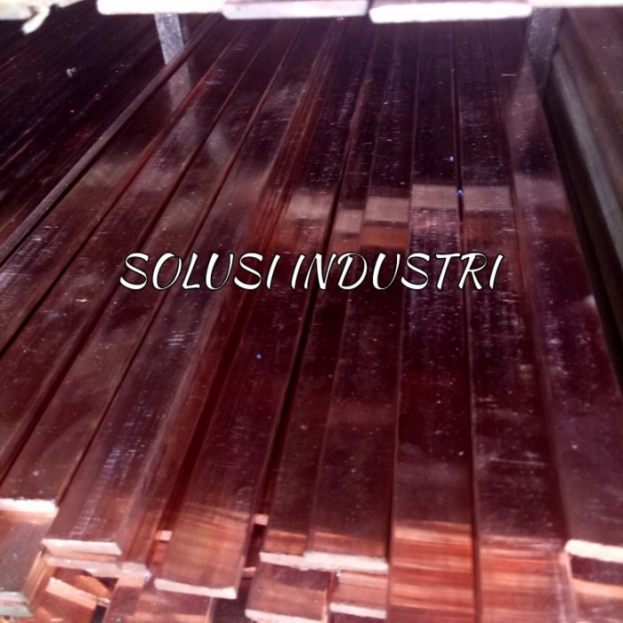plat tembaga busbar uk 5x40x1000mm
