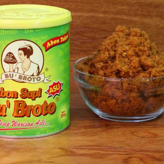 

Original Abon Sapi Bu Broto rasa tulen 200 gr buruan