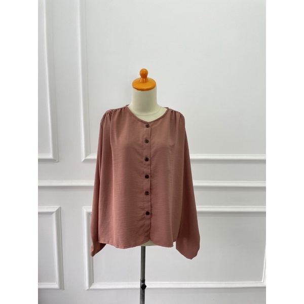MEIRA BLOUSE CRINKLE ATASAN CRINKLE JUMBO ATASAN MUSLIM SIMPLE