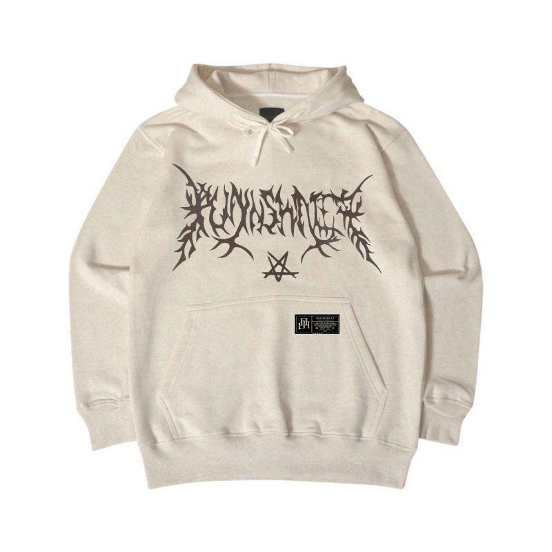 Hoodie Pria Cream Metal Punishment Original Terlaris Sweater Hodie Aesthetic Jumper Premium Hight Quality