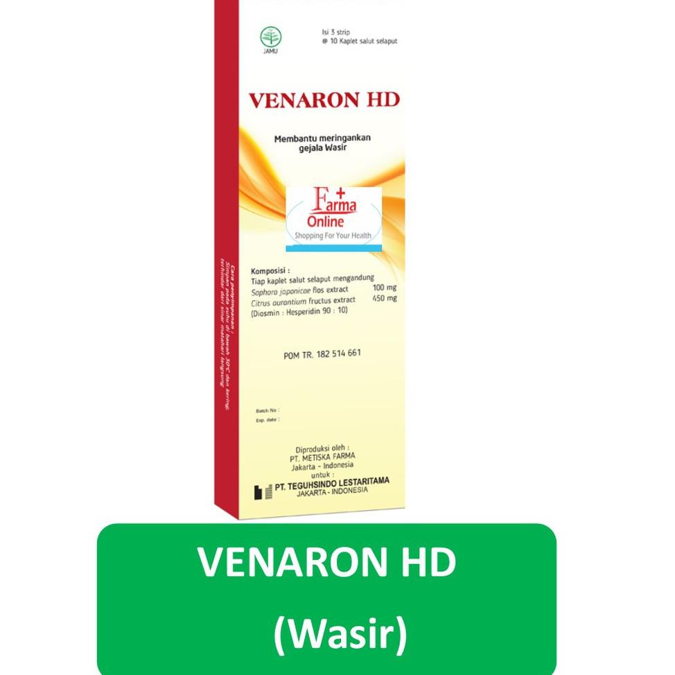 

Best Seller.. Venaron HD ( Meringankan Gejala Wasir Varises ) 09