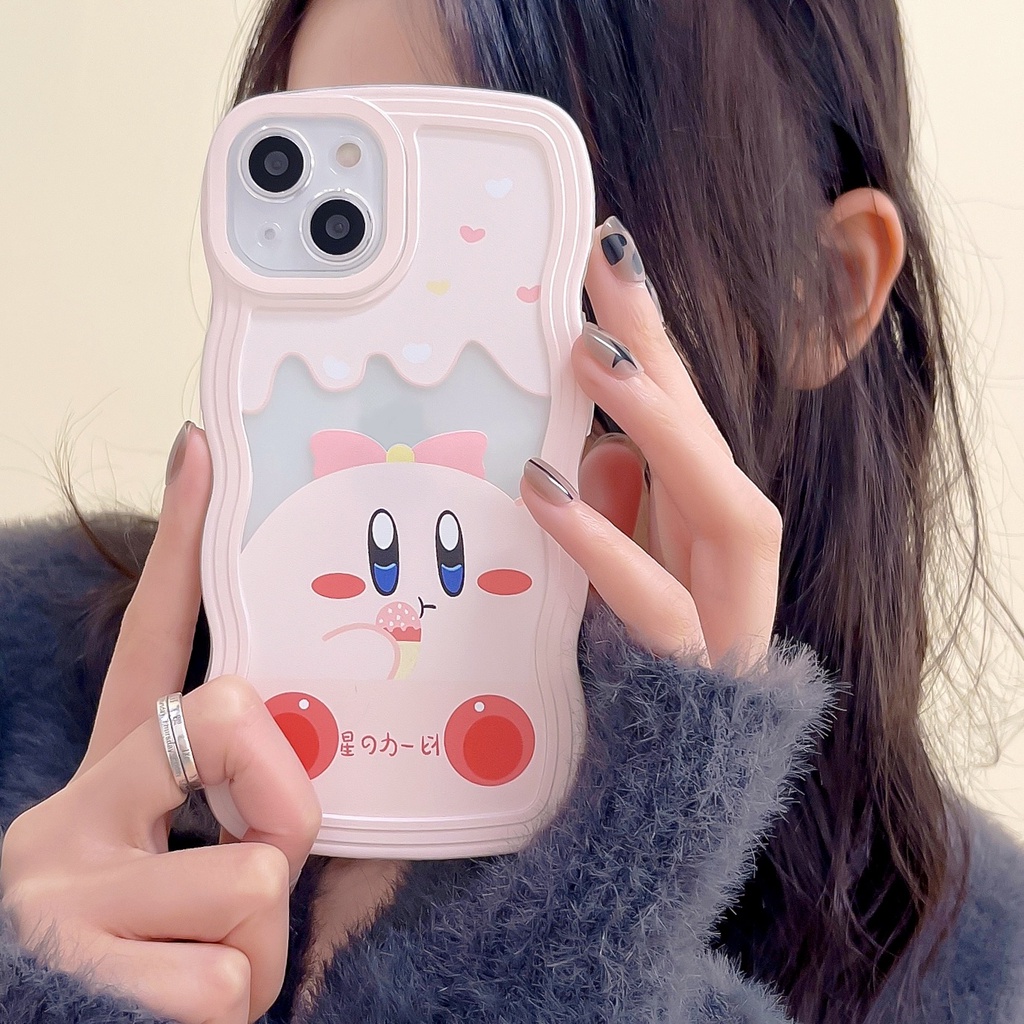 Soft Case TPU Motif Kartun Kirby Untuk Samsung A04E A04 A12 A32 A04s A03 A13 A50 A50S A03s A53 A51 A11 A31 A21s A22 A23 A33S A52 Apr