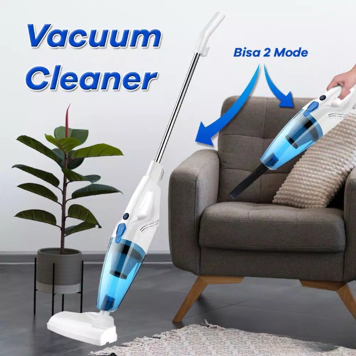 Vacuum Cleaner Electric Penyedot Debu 2 in 1 hitam/biru/merah penyedot debu vacuum pembersih debu 2 in 1 Vacum Cleaner (2 in 1) - Alat Penyedot Debu Multifungsi