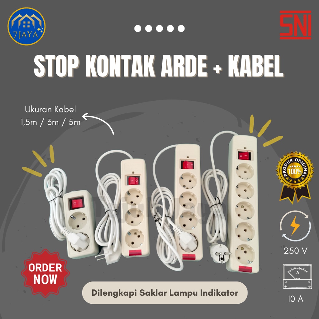 Stop Kontak + Kabel