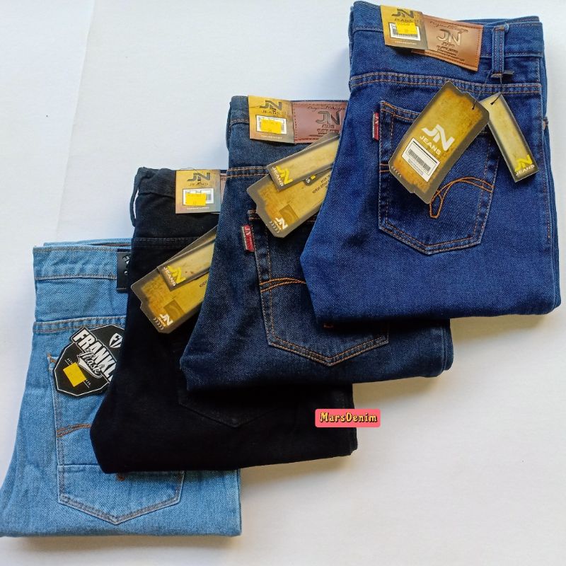 CELANA JEANS REGULAR STANDAR PRIA COWOK PREMIUM