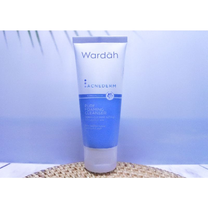 WardahAcnedermPureFoamingCleanser|AcnedermPureFoamingCleanser|FoamingCleaanser|SabunCuciMuka