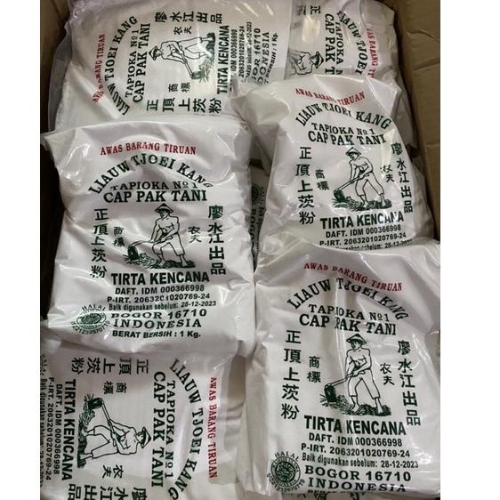 

Serba Murah.. Liaw Tjoei Kang 1 kilo Tepung Tapioka Cap Pak Tani Tirta Kencana Kuker Kue Kering Sagu Keju Sagu Tani ACL