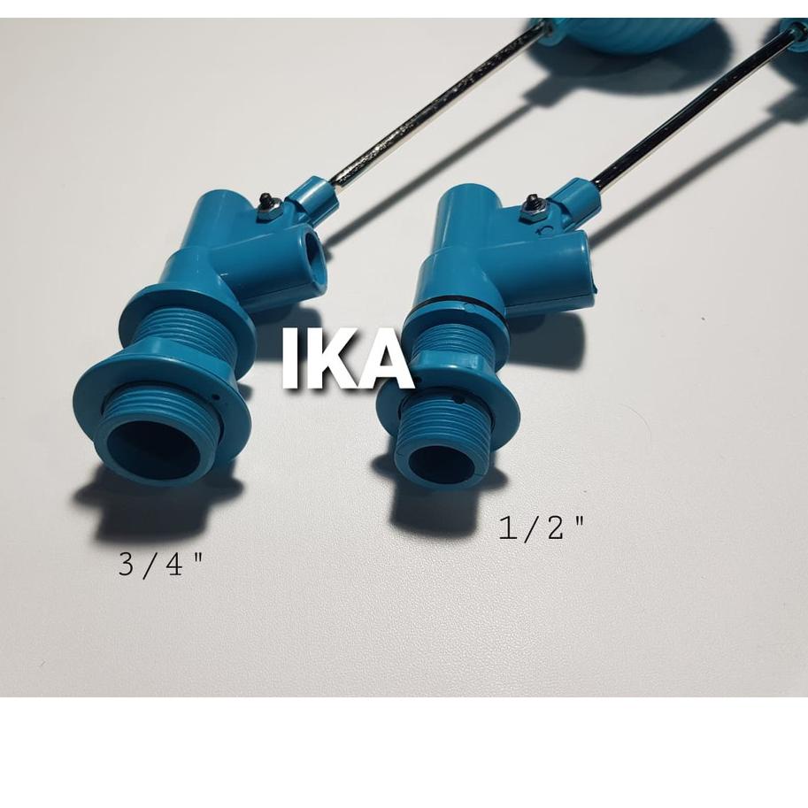 TERBARU PELAMPUNG AIR OTOMATIS MURAH 1/2" 3/4" KRAN AIR OTOMATIS PELAMPUNG BOLA PVC MIRIP SUNMATIC T