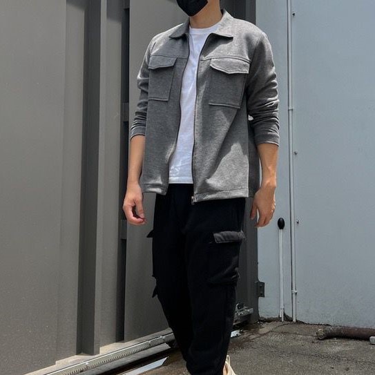 Sweater Half Zip Unisex Premium -  Jaket Sweater Half Zipper New model M L XL