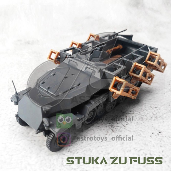 Mantap Mainan / Diecast / Miniatur (Stuka Zu Fuss Rocket Missile ) Diskon