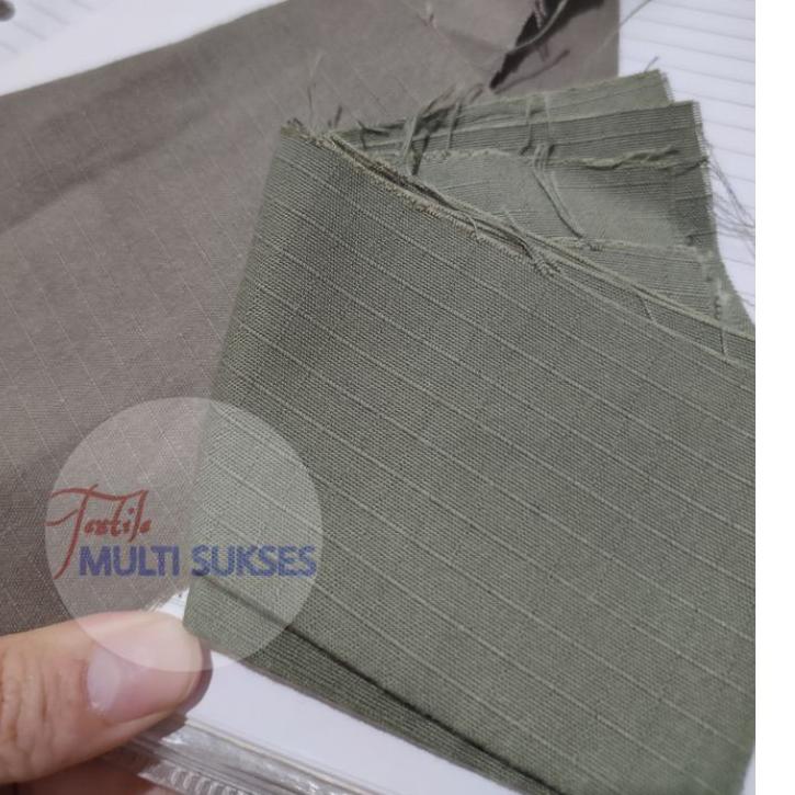 Hot Sell.. Bahan Kain Ripstop RIPSTOK Ribstop Ribstok polos seragam tactical pdl lapangan outdoor bl