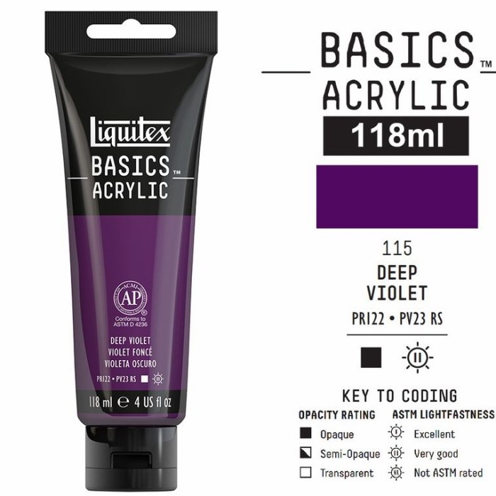 

Nikmati Liquitex Basics Acrylic 118 Ml Deep Violet Berkualitas