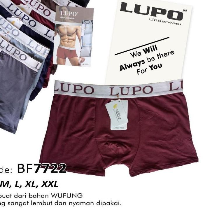 New Stock CD LUPO BRIEF BOXER CELANA DALAM PRIA BOXER LUPO