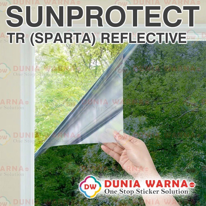 {BEKAS} Stiker Kaca Film Mobil Gedung SPARTA SUNPROTECT Anti Gores TR Roll - 4 Murah