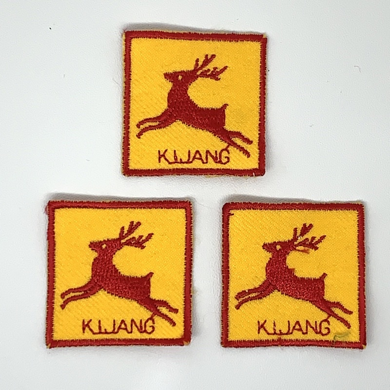 bordir tanda regu pramuka penggalang atribut pramuka