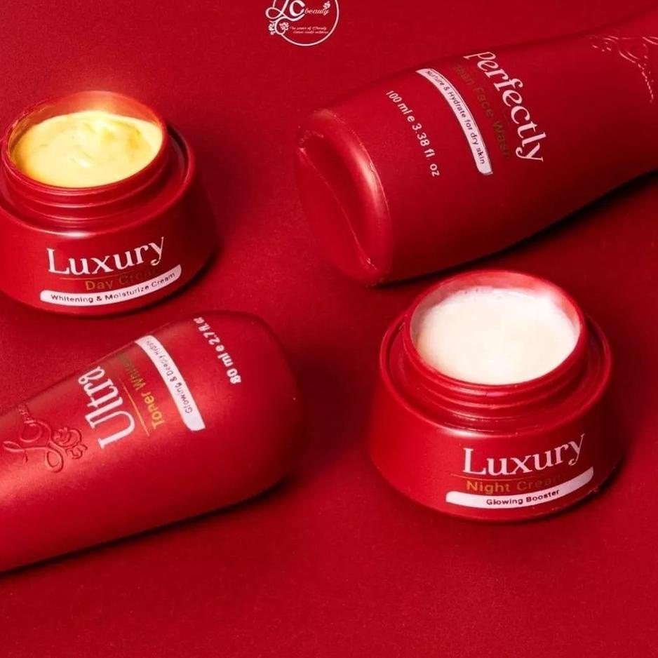 Harga Termurah✧ LC BEAUTY KF SKIN Paket/Ecer Krim Siang /Cream Malam /Toner Cleanser/ Sabun Facial W