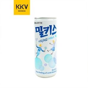 

KKV LOTTE Milkis Soda Minuman Korea Susu Soda Ori Melon Strawberry