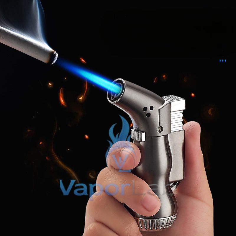 korek api las solder gas blow jet torch wind proof metal pipe lighter murah