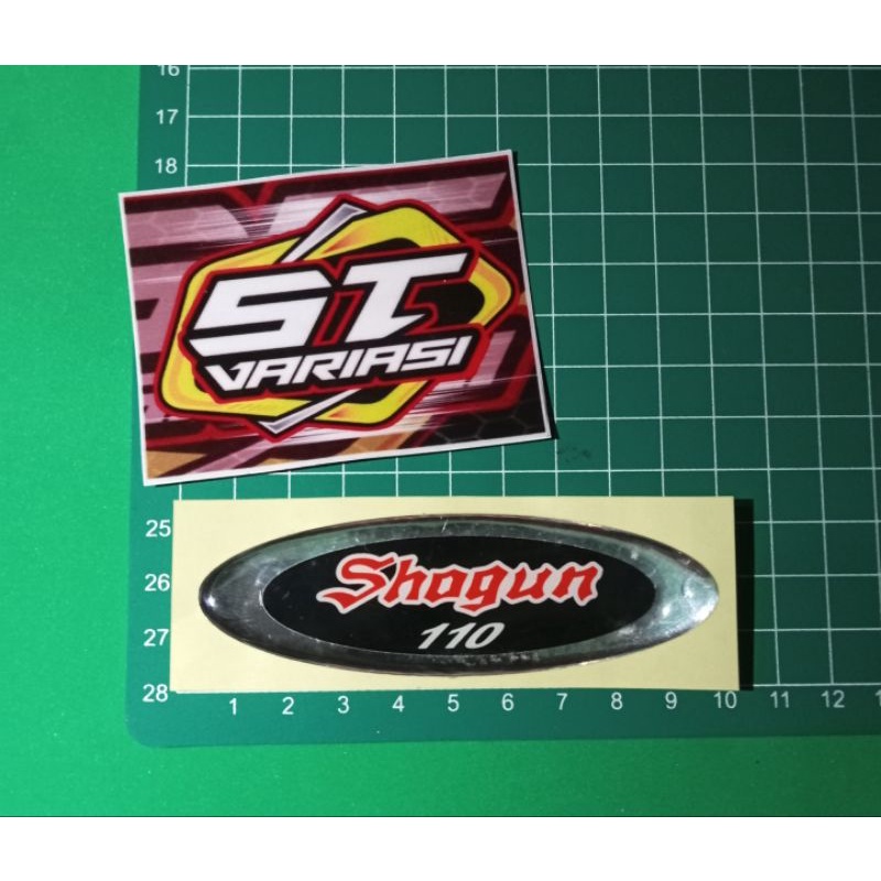 EMBLEM LOGO SUZUKI SHOGUN  110