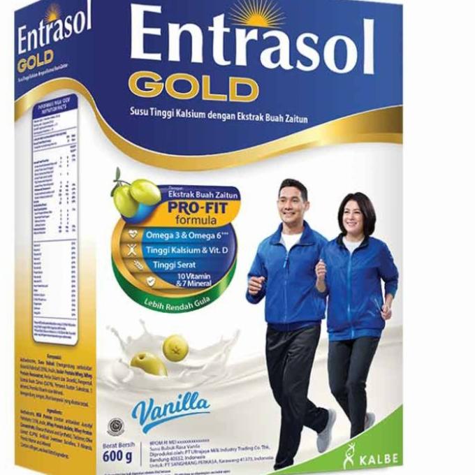 

[ COD ] Entrasol Gold Pro-Fit Vanila 600 gr