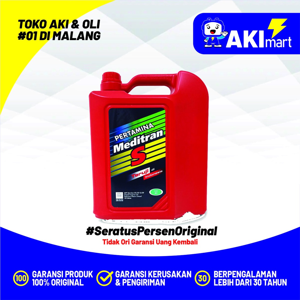 Pertamina Meditran S40 5 liter Oli Mesin Diesel