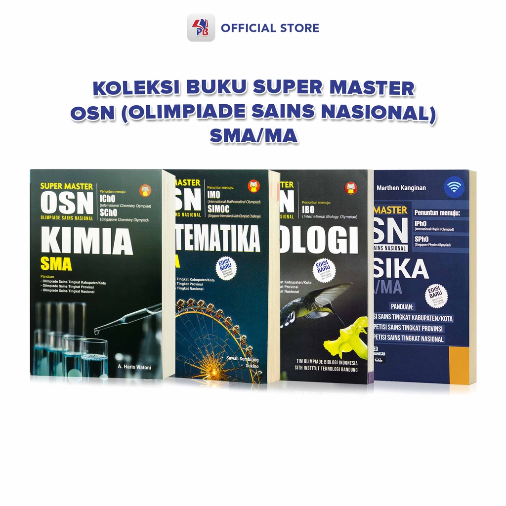 Jual Buku Olimpiade Osn Belajar Super Master Ksn Fisika Sma Ma