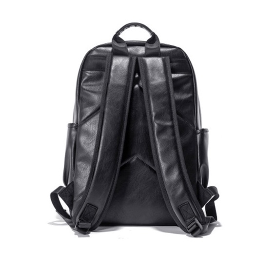 Ransel Kulit Pria MORRENO (Black)