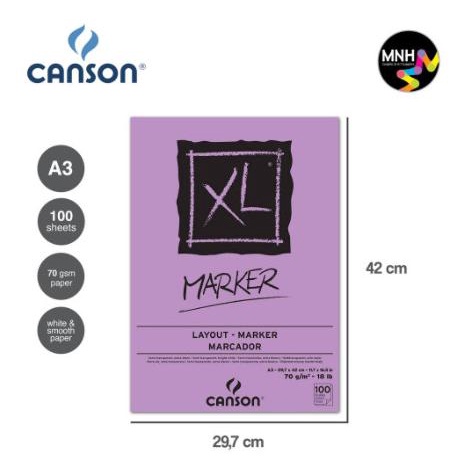 

TREND CANSON XL MARKER 100S A3 LIMITED EDITION