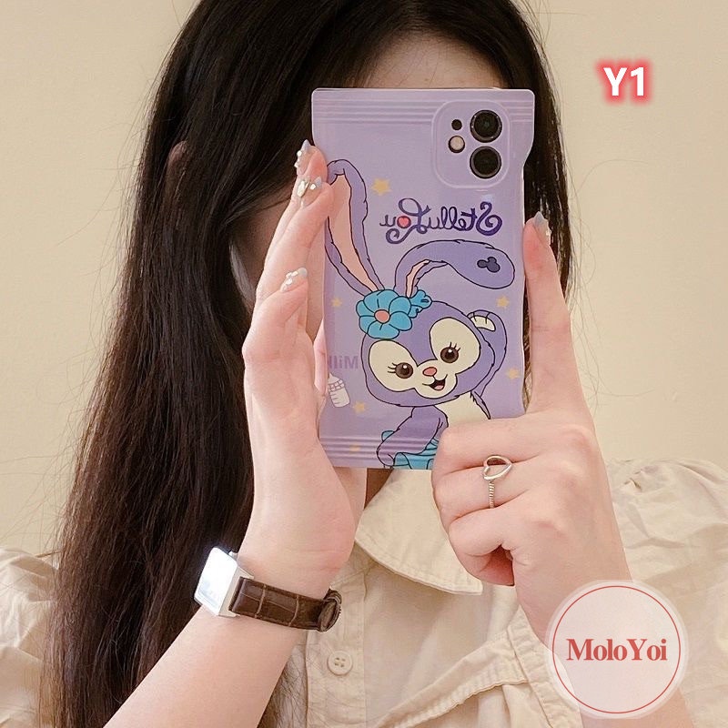 Soft Case Motif Kartun Beruang Strawberry Untuk iPhone 11 7plus 8 7 6 6s 14 Plus XR 12 13 14 Pro Max X Xs Max SE 2020