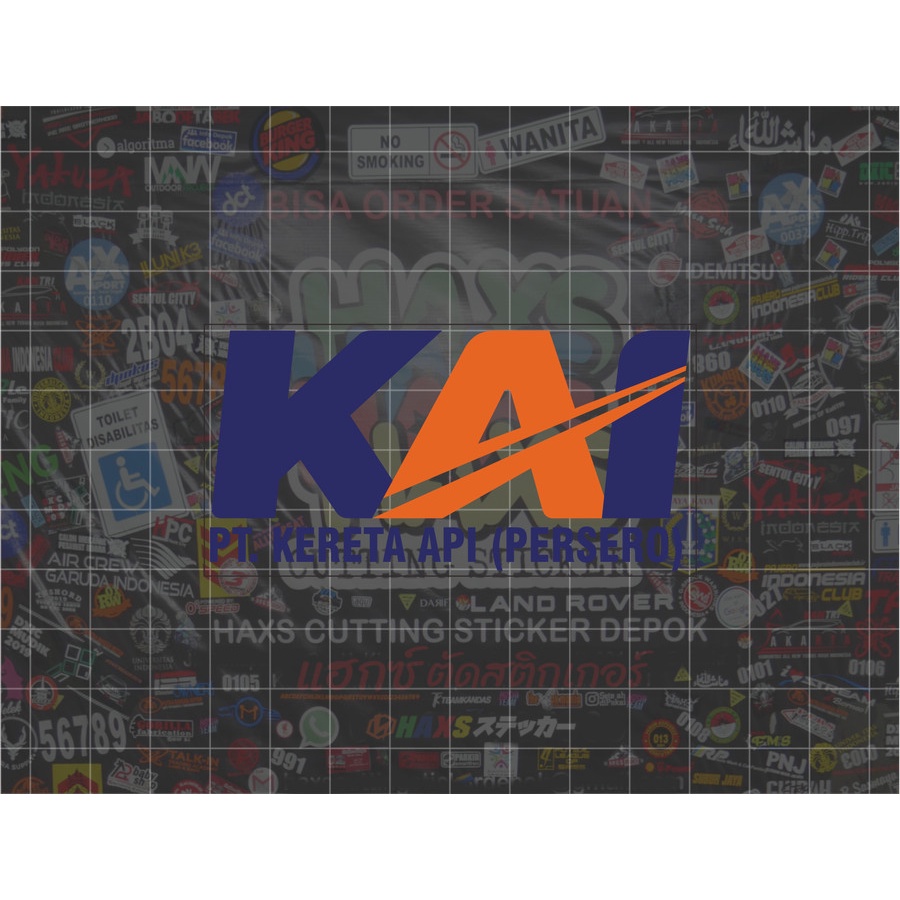 Cutting Sticker Kai Ukuran 8 Cm Untuk Mobil Motor V2