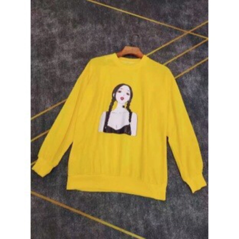 SWEATER IMPORT WANITA KOREA BTS ANGEL GIRLS