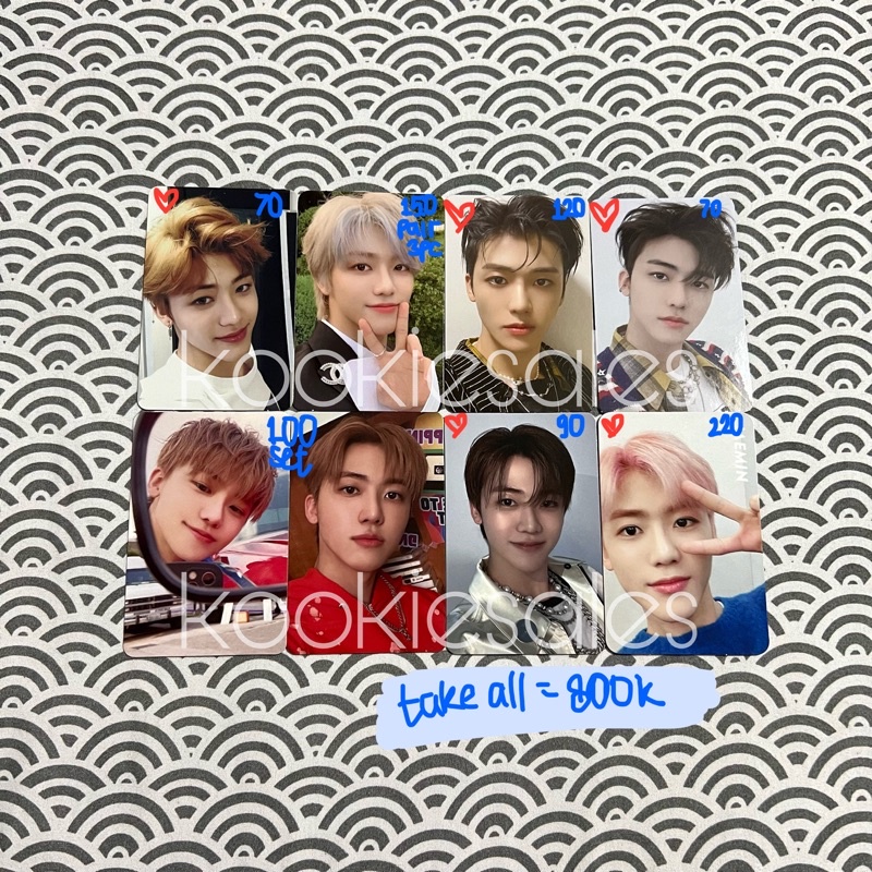 Photocard PC Jaemin Album NCT Dream 2018 2020 2021 Empathy Reality We Boom Resonance Pt 2 Arrival Ho