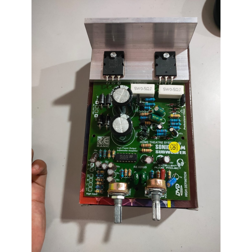 kit power subwoofer aktif TR toshiba C5200 & A1943 sonicboom toshiba