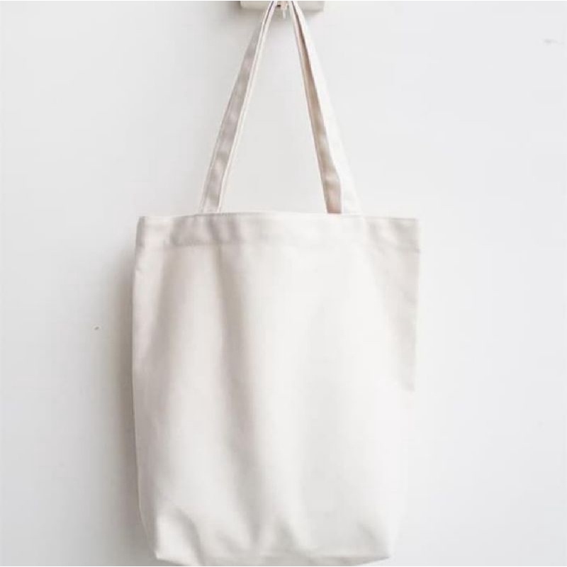 Tas Totebag Kain Blacu Polos Murah / Kanvas Blacu Termurah / Tas Souvenir Murah / Tas Kerajinan / Ta
