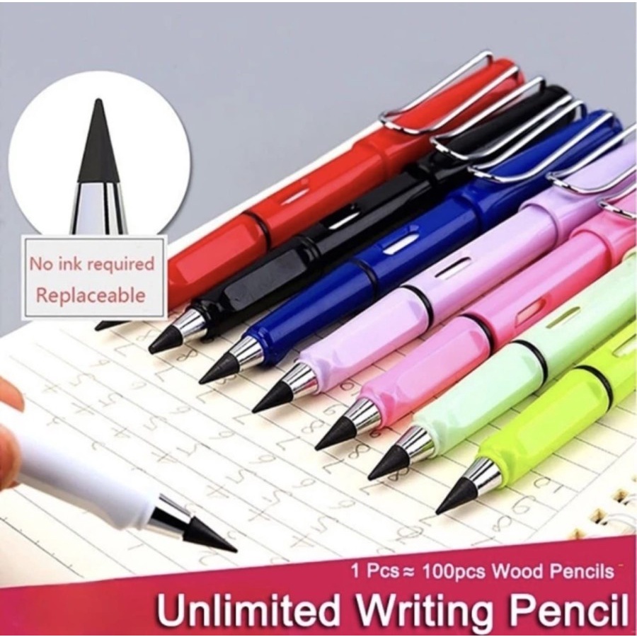 EM Eternal Pensil Premium / Pensil Eternal Abadi Tak Bisa Habis